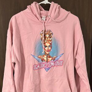 Miss Fiercalicious Pink Sabotage Hoodie Drag Queen RuPaul's Drag Race Canada